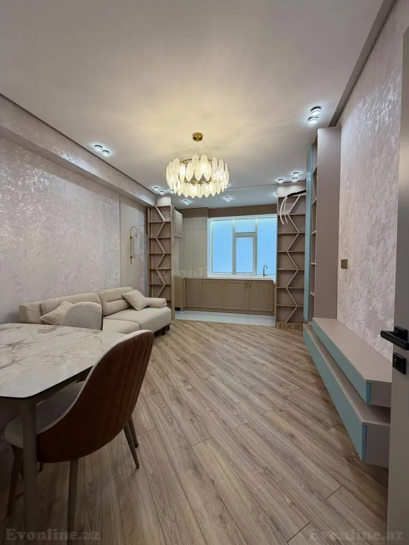 Satılır 2 otaqlı Mənzil Yeni tikili 54 m² Həzi Aslanov m. - şəkil 3
