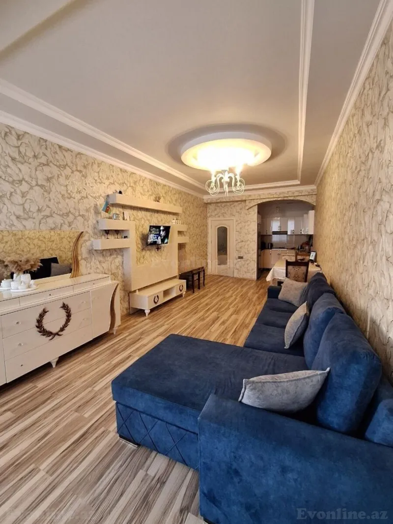 Kirayə verilir 3 otaqlı Mənzil Yeni tikili 90 m² Gənclik m. - şəkil 2