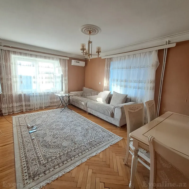 Satılır 2 otaqlı Mənzil Köhnə tikili 60 m² Neftçilər m. - şəkil 2