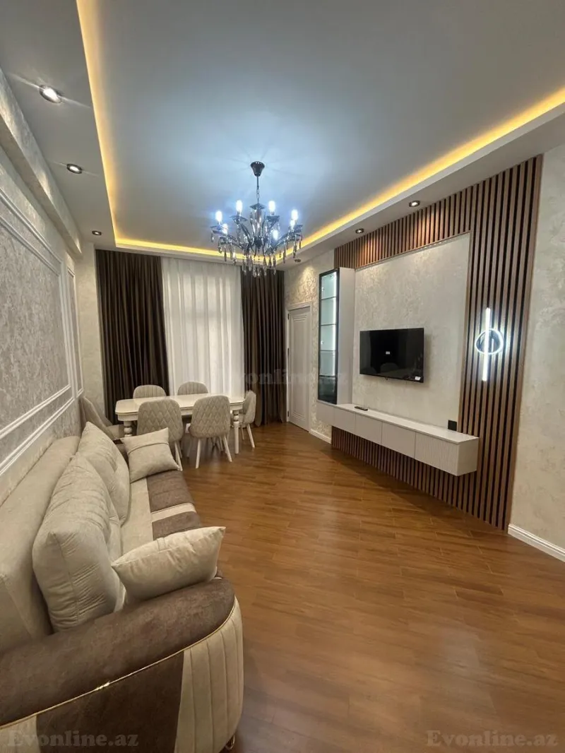 Kirayə verilir 2 otaqlı Mənzil Yeni tikili 61 m² 8 Noyabr m. - şəkil 2