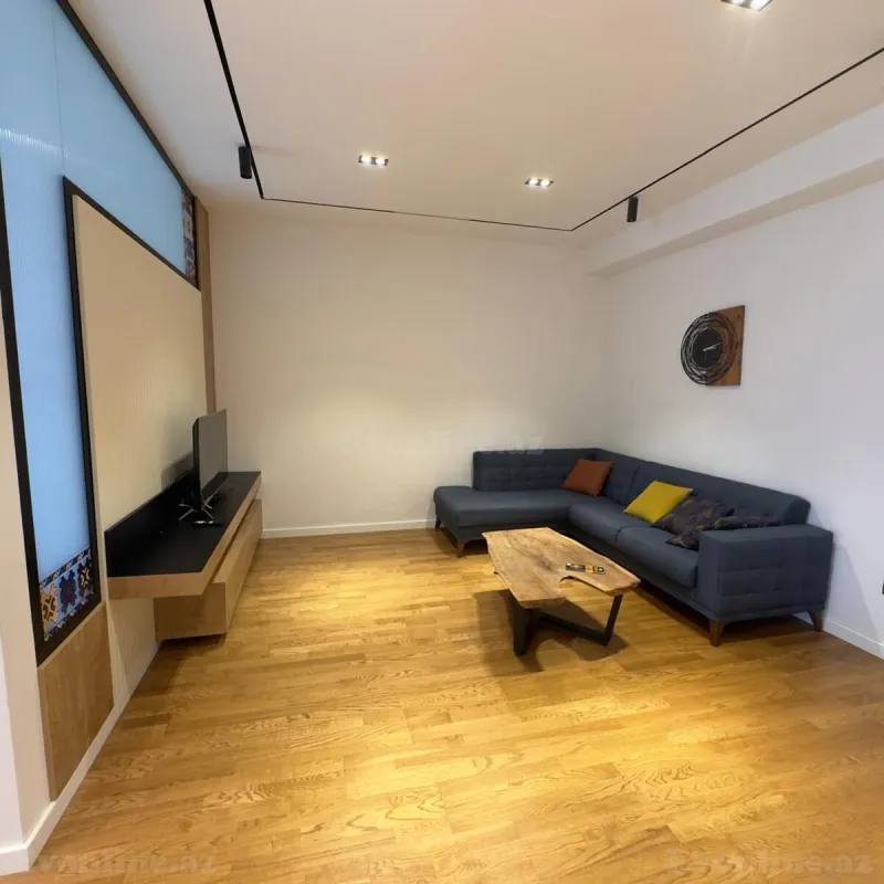 Kirayə verilir 3 otaqlı Mənzil Yeni tikili 90 m² Nərimanov r. - şəkil 2
