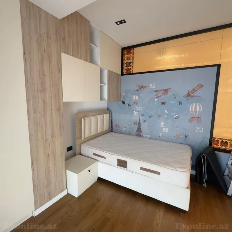 Kirayə verilir 3 otaqlı Mənzil Yeni tikili 90 m² Nərimanov r. - şəkil 5