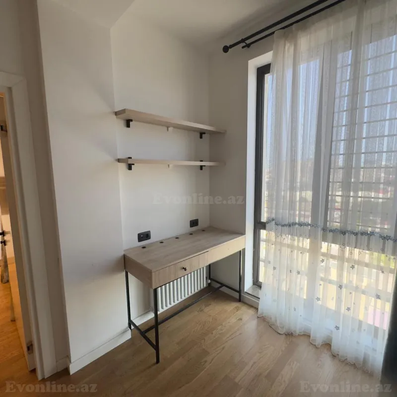 Kirayə verilir 3 otaqlı Mənzil Yeni tikili 90 m² Nərimanov r. - şəkil 6