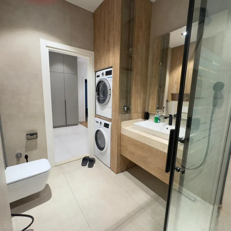 Kirayə verilir 3 otaqlı Mənzil Yeni tikili 90 m² Nərimanov r. - şəkil 7
