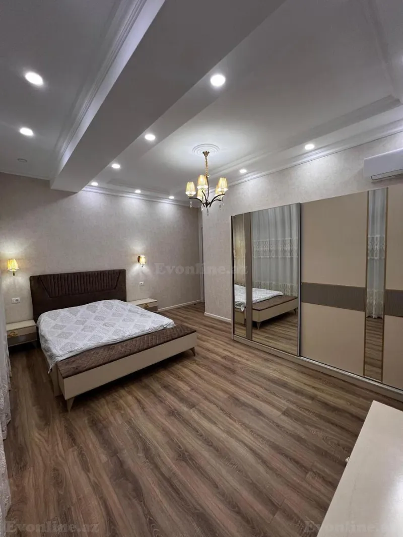 Kirayə verilir 3 otaqlı Mənzil Yeni tikili 130 m² Nəsimi r. - şəkil 3