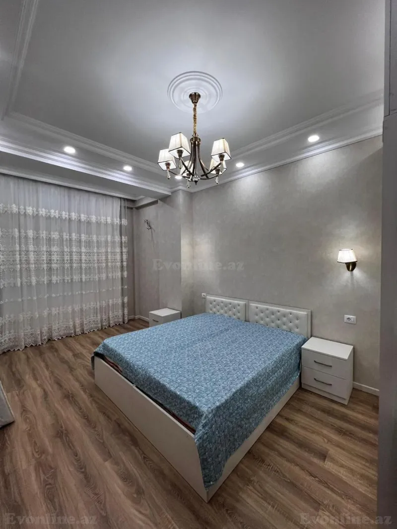 Kirayə verilir 3 otaqlı Mənzil Yeni tikili 130 m² Nəsimi r. - şəkil 6