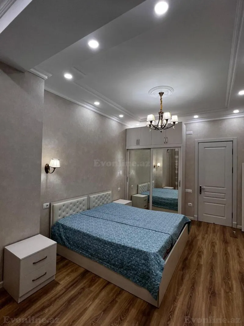 Kirayə verilir 3 otaqlı Mənzil Yeni tikili 130 m² Nəsimi r. - şəkil 7