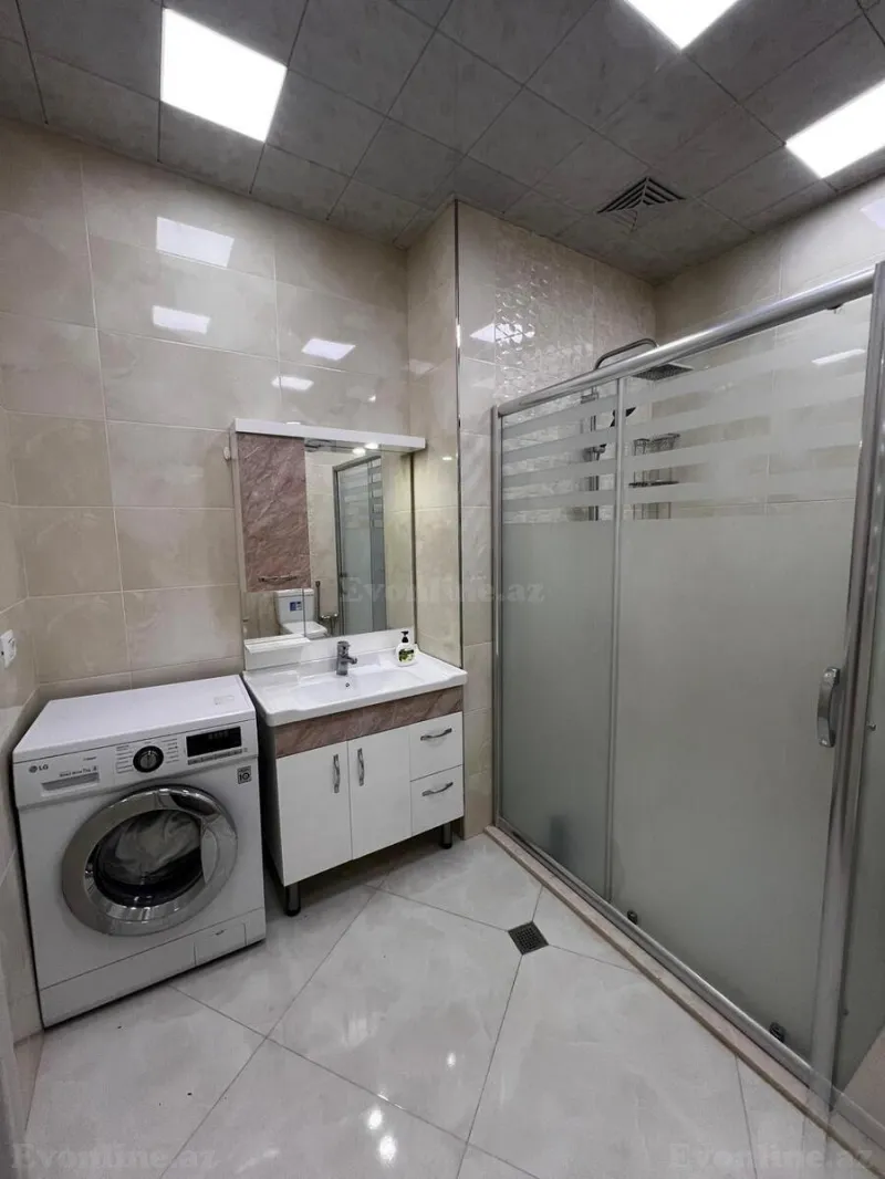 Kirayə verilir 3 otaqlı Mənzil Yeni tikili 130 m² Nəsimi r. - şəkil 11