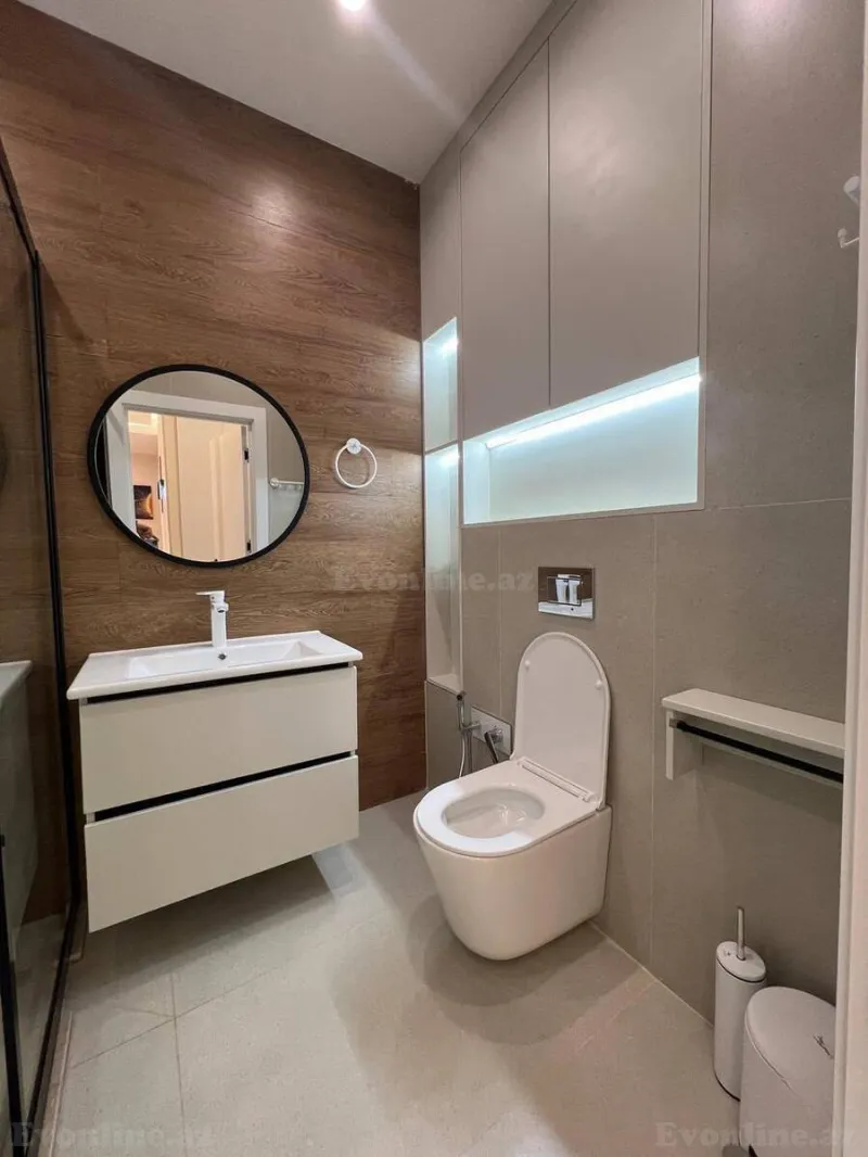 Kirayə verilir 3 otaqlı Mənzil Yeni tikili 100 m² 8 Noyabr m. - şəkil 12
