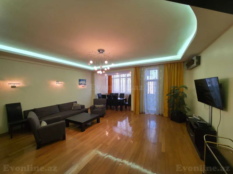 Kirayə verilir 4 otaqlı Mənzil Yeni tikili 190 m² Nizami m. - şəkil 3