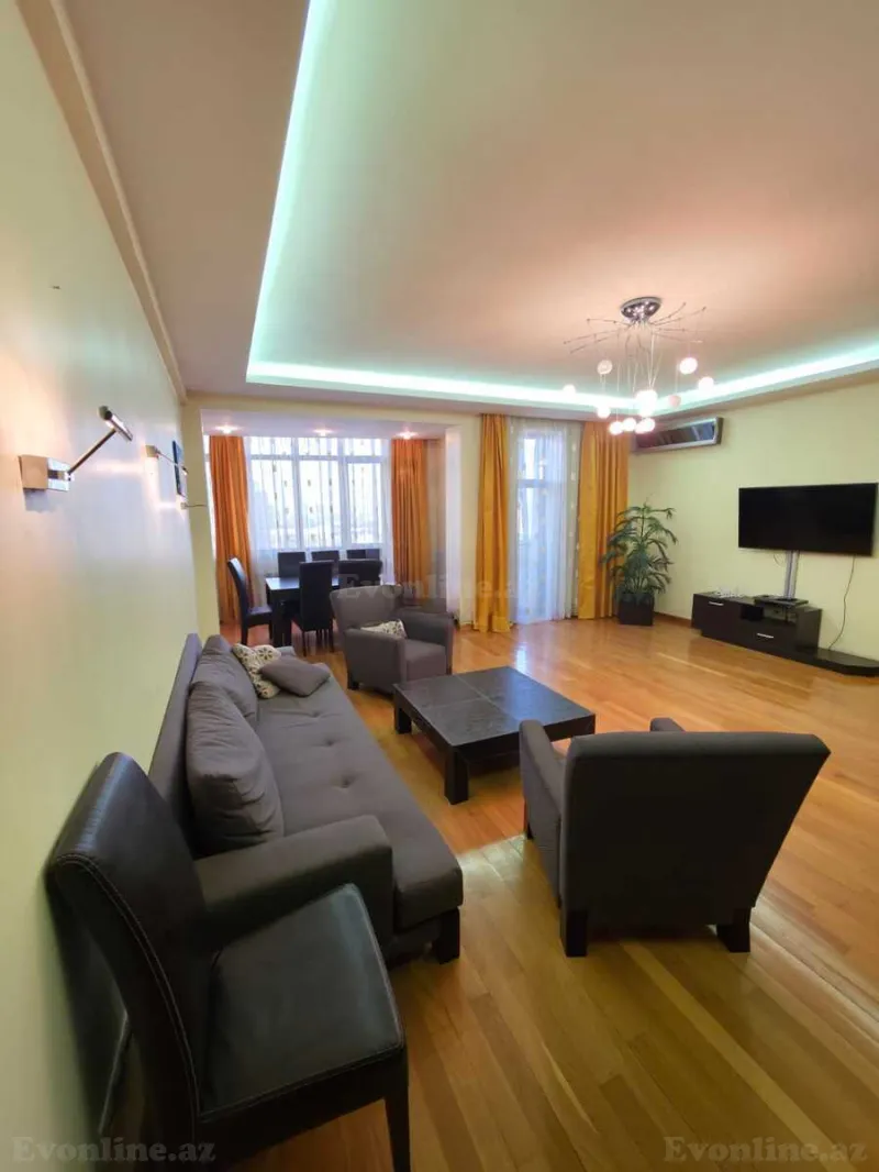 Kirayə verilir 4 otaqlı Mənzil Yeni tikili 190 m² Nizami m. - şəkil 5