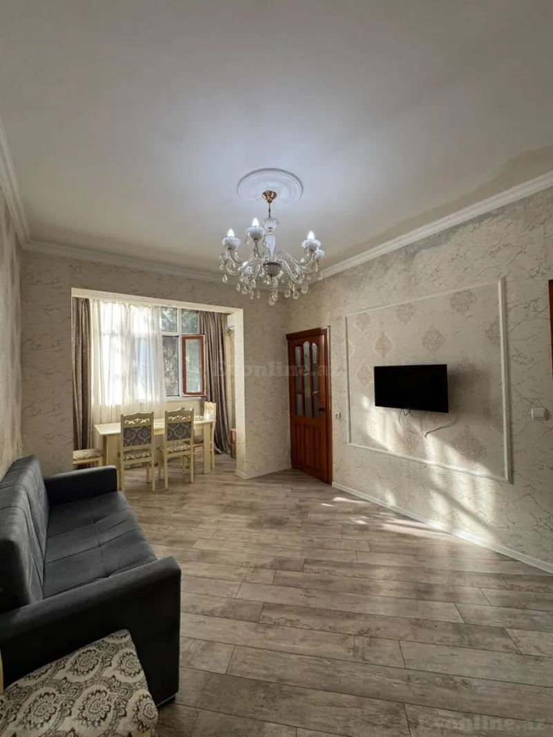 Kirayə verilir 2 otaqlı Mənzil Köhnə tikili 55 m² Memar Əcəmi m. - şəkil 3