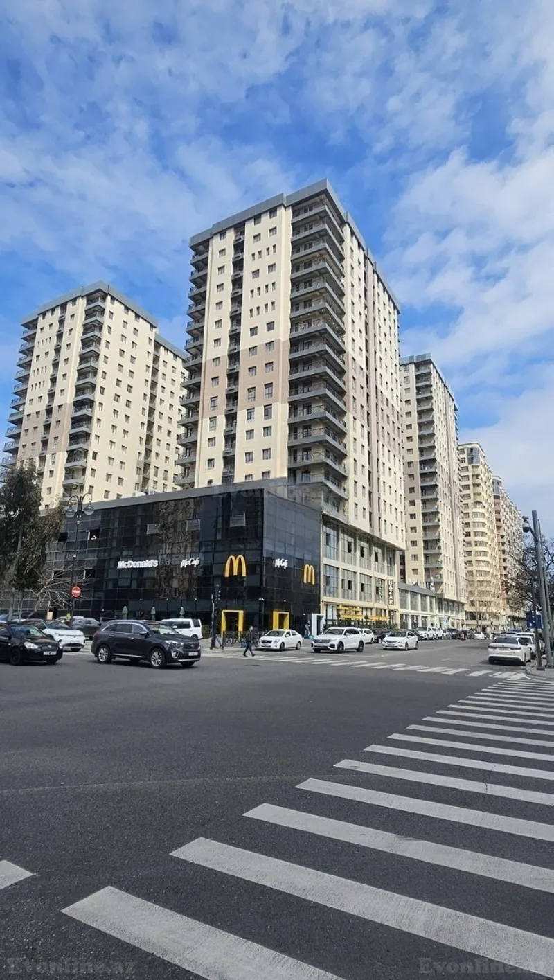 Kirayə verilir 3 otaqlı Mənzil Yeni tikili 90 m² Nəsimi r. - şəkil 11