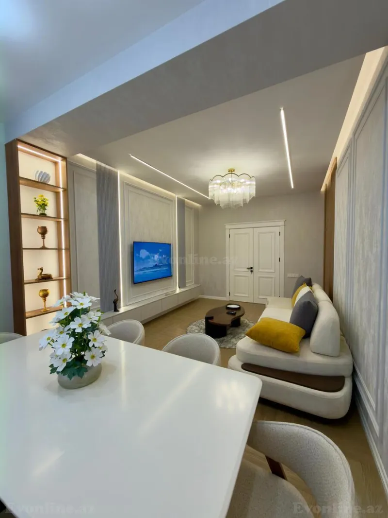 Satılır 2 otaqlı Mənzil Yeni tikili 83 m² Xətai r. - şəkil 2