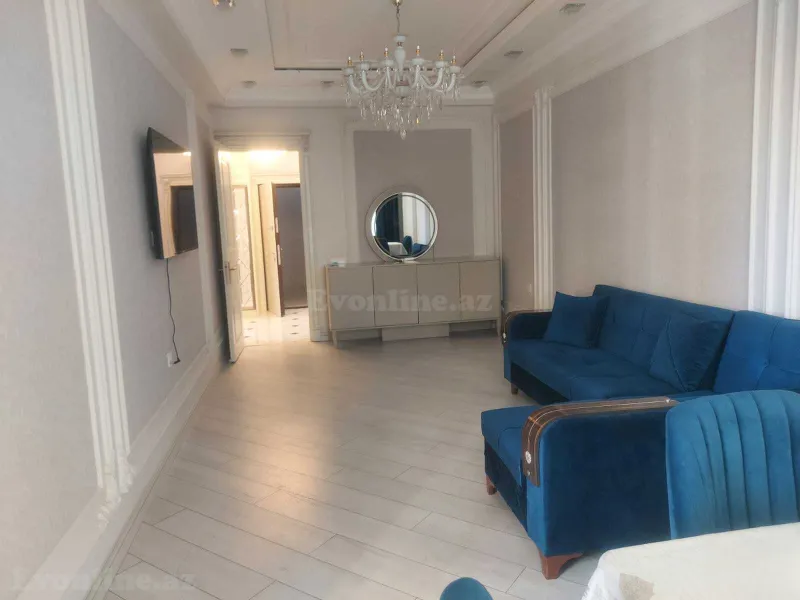 2 otaqlı Mənzil 80 m² Xətai r. Kirayə verilir