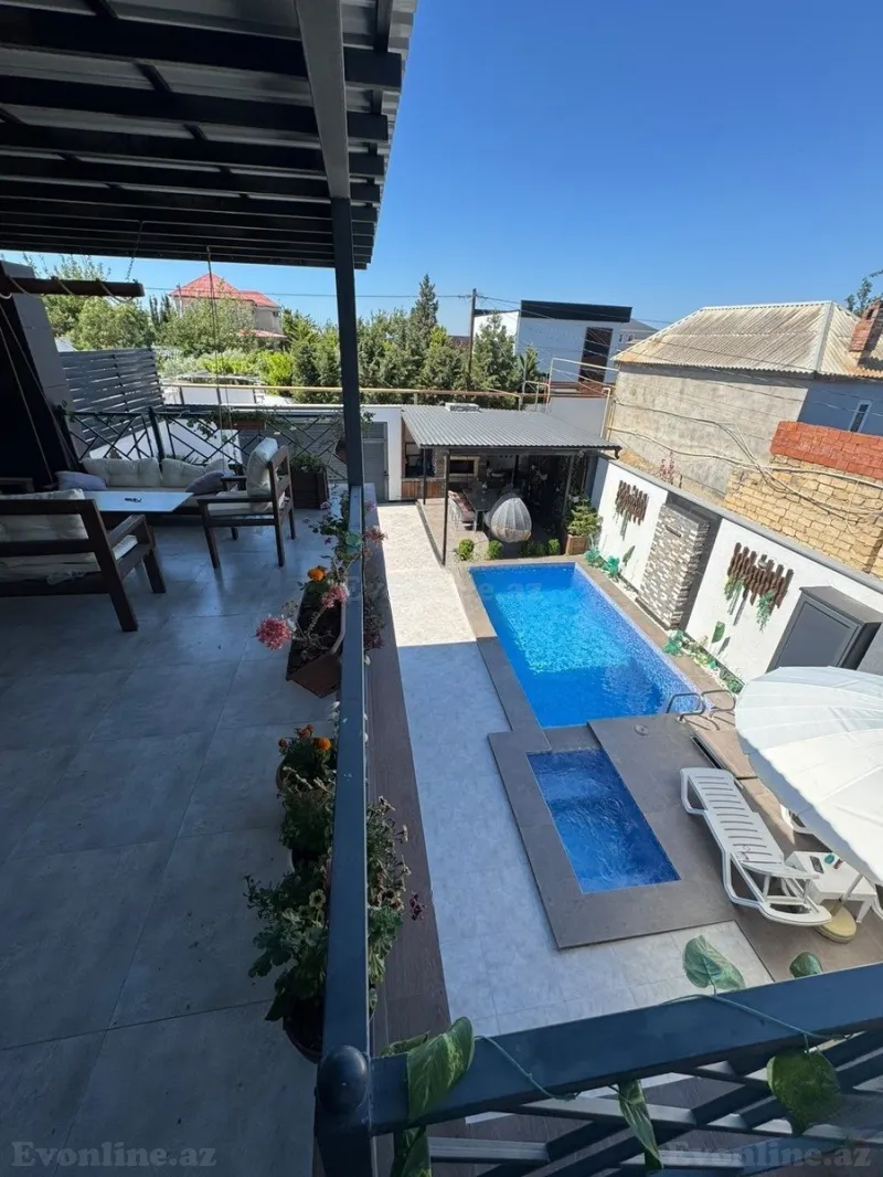 Kirayə verilir 4 otaqlı Həyət evi 350 m² Novxanı - şəkil 5