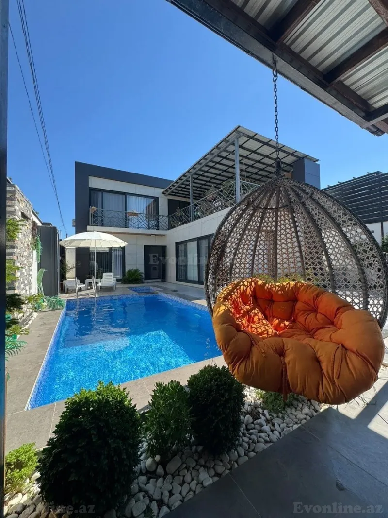 Kirayə verilir 4 otaqlı Həyət evi 350 m² Novxanı - şəkil 17