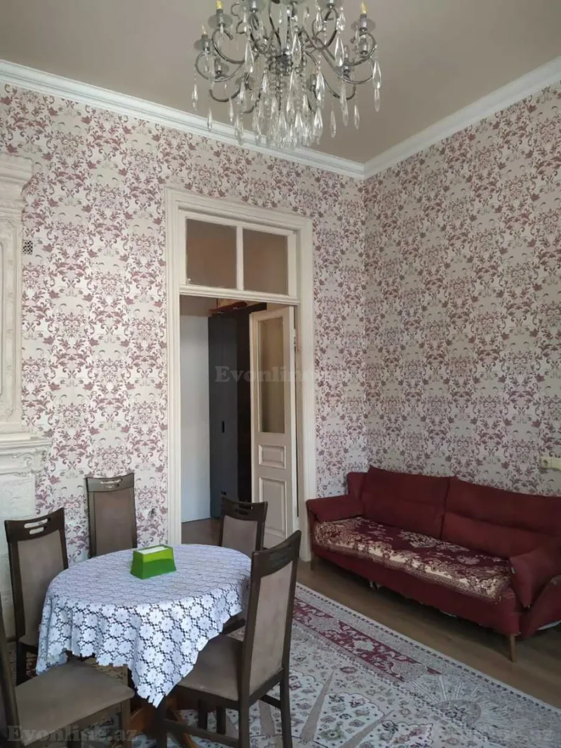 Kirayə verilir 1 otaqlı Mənzil Köhnə tikili 38 m² Sahil m. - şəkil 3