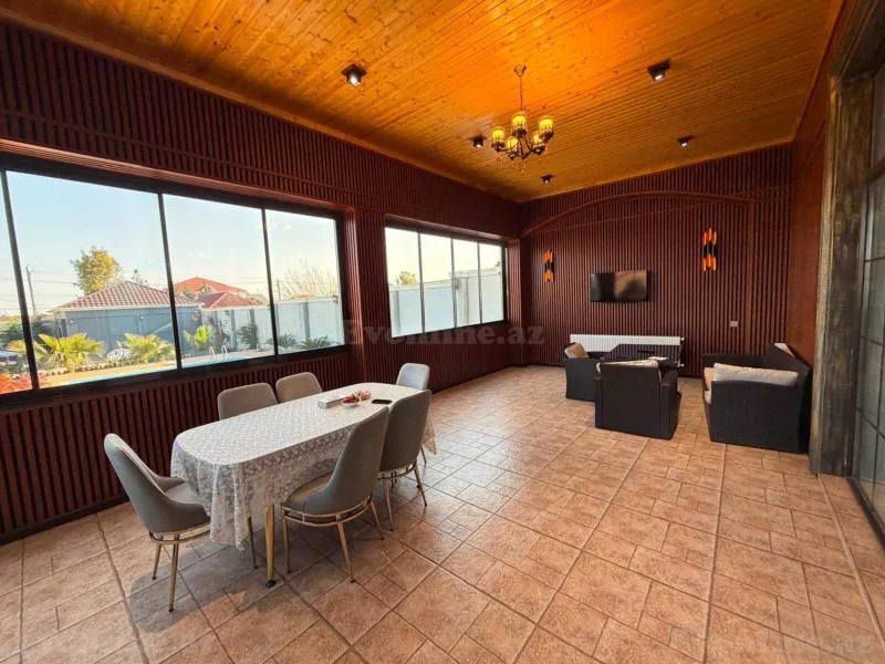 Kirayə verilir 5 otaqlı Həyət evi 450 m² Novxanı - şəkil 26