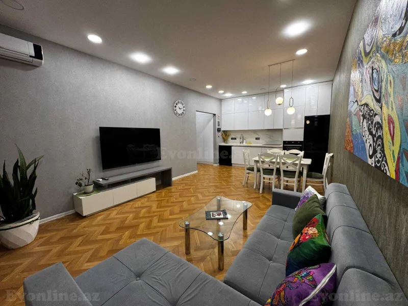 Kirayə verilir 3 otaqlı Mənzil Yeni tikili 107 m² 8 Noyabr m. - şəkil 9