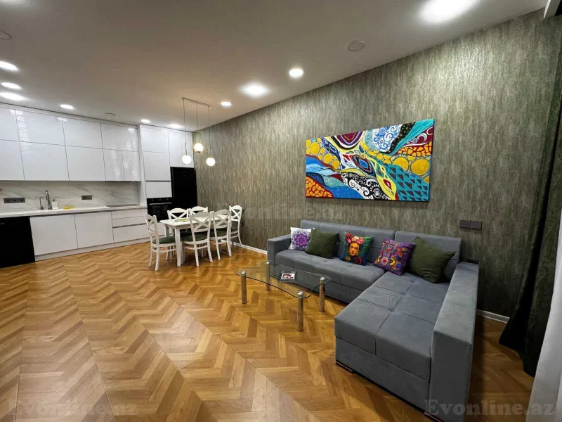 Kirayə verilir 3 otaqlı Mənzil Yeni tikili 107 m² 8 Noyabr m. - şəkil 18