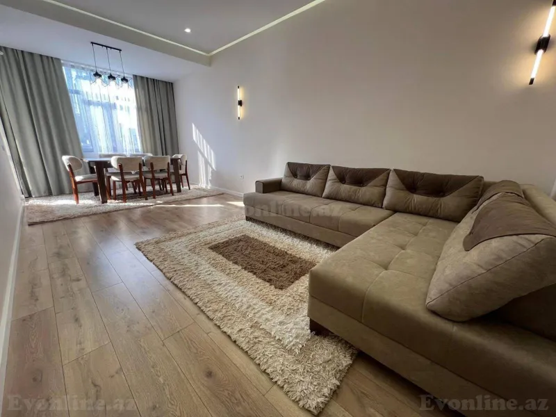 Kirayə verilir 3 otaqlı Mənzil Yeni tikili 101 m² Nəsimi r. - şəkil 2