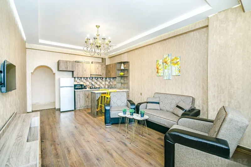 Kirayə verilir 2 otaqlı Mənzil Yeni tikili 60 m² Xətai r. - şəkil 3