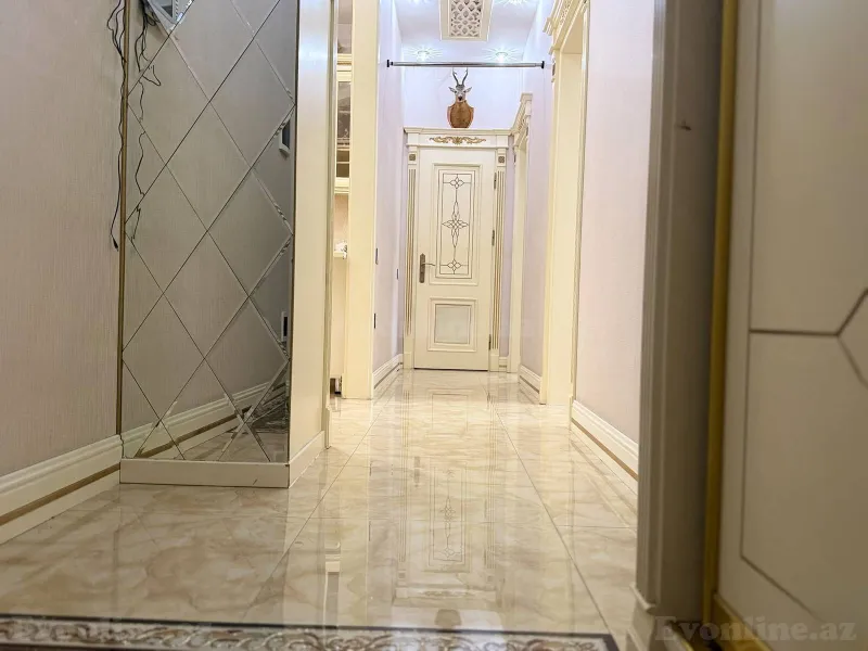 Satılır 4 otaqlı Mənzil Yeni tikili 92 m² Həzi Aslanov m. - şəkil 4