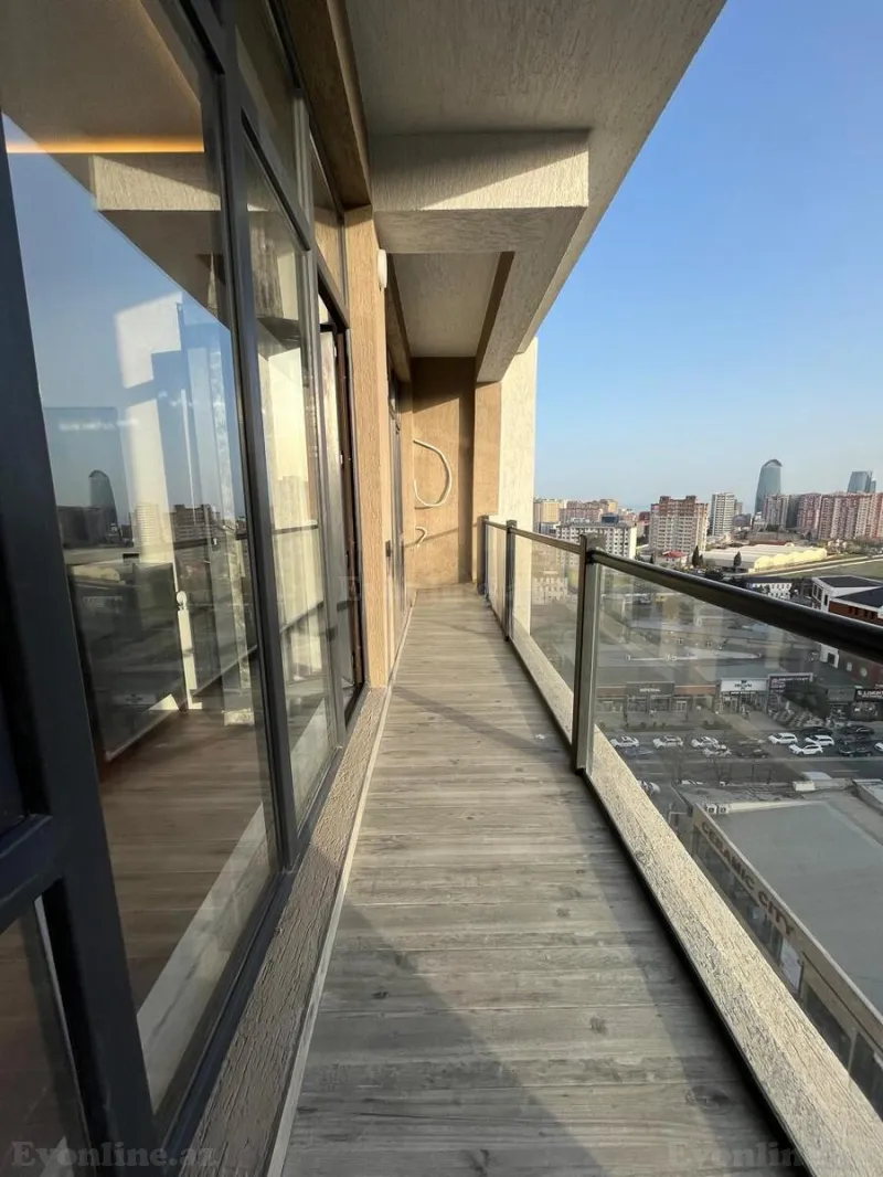 Kirayə verilir 2 otaqlı Mənzil Yeni tikili 92 m² Nərimanov r. - şəkil 7