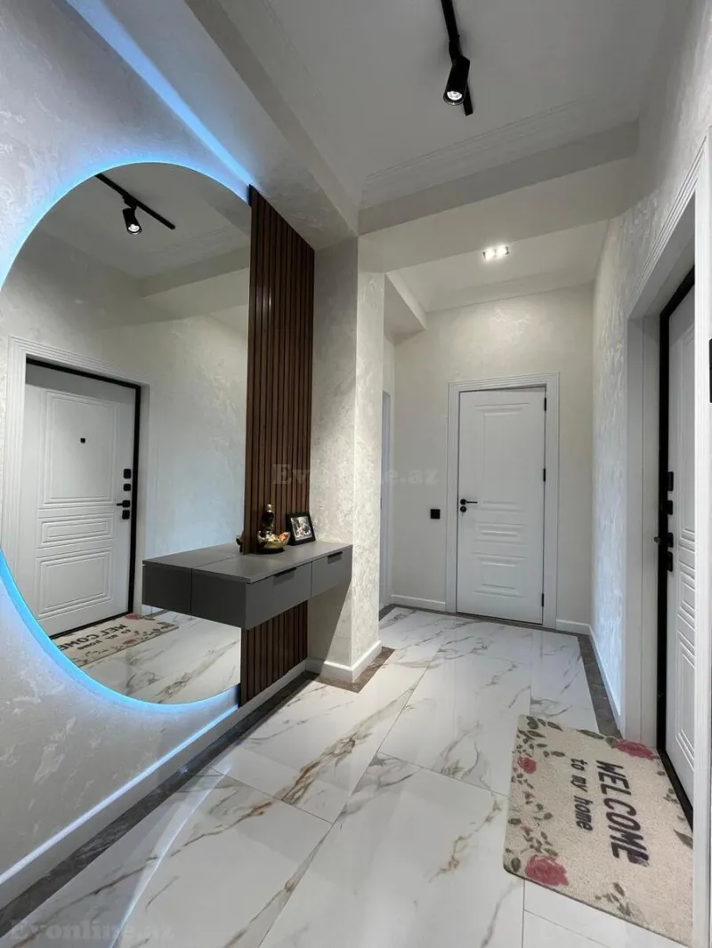 Kirayə verilir 2 otaqlı Mənzil Yeni tikili 92 m² Nərimanov r. - şəkil 11