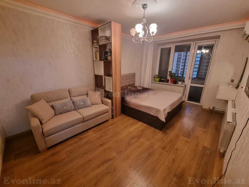 1 otaqlı Mənzil 30 m² İnşaatçılar m. Kirayə verilir
