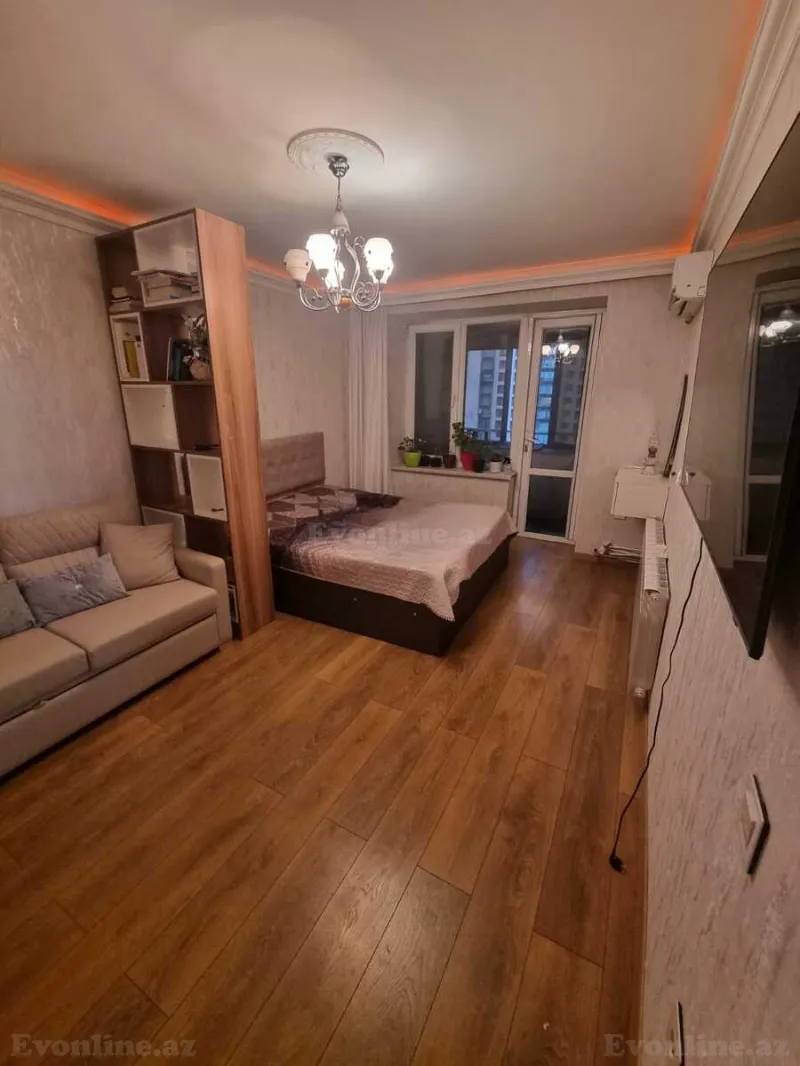 Kirayə verilir 1 otaqlı Mənzil Köhnə tikili 30 m² İnşaatçılar m. - şəkil 2