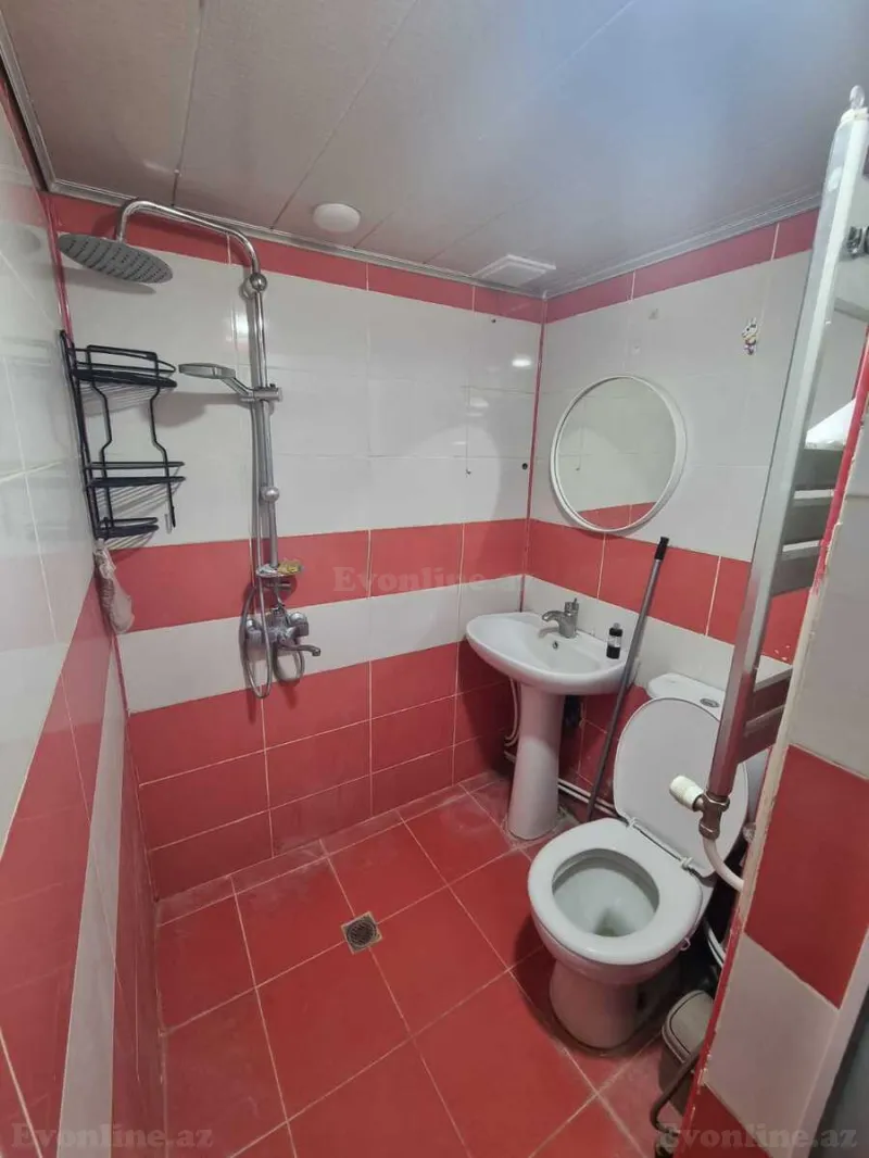 Kirayə verilir 1 otaqlı Mənzil Köhnə tikili 30 m² İnşaatçılar m. - şəkil 12