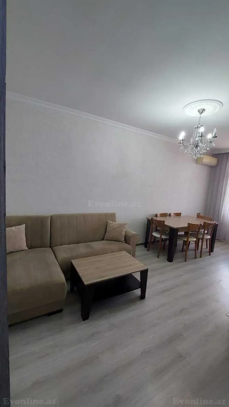 2 otaqlı Mənzil 65 m² Yeni Yasamal Kirayə verilir