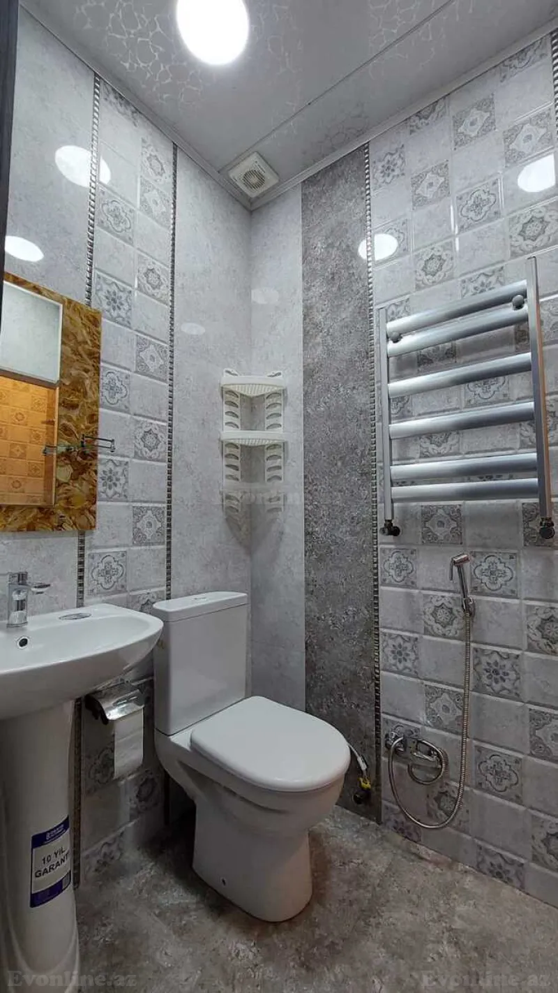 Kirayə verilir 2 otaqlı Mənzil Yeni tikili 65 m² Yeni Yasamal - şəkil 15