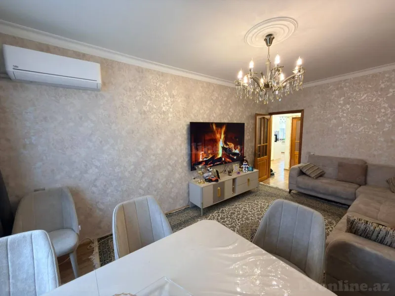 Satılır 2 otaqlı Mənzil Köhnə tikili 65 m² İnşaatçılar m. - şəkil 4