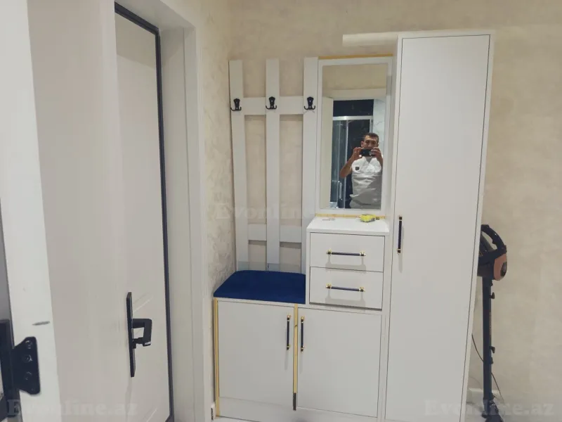2 otaqlı Mənzil 60 m² İnşaatçılar m. Kirayə verilir