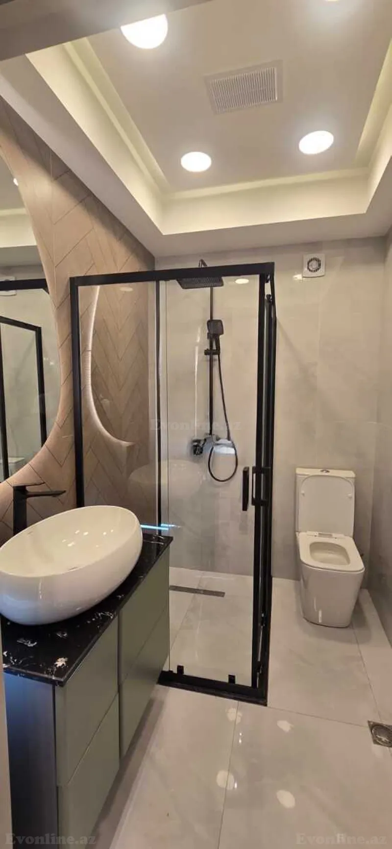 Satılır 3 otaqlı Mənzil Yeni tikili 100 m² Həzi Aslanov m. - şəkil 12