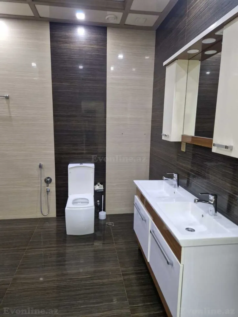 Kirayə verilir 4 otaqlı Mənzil Yeni tikili 180 m² Nəsimi r. - şəkil 10