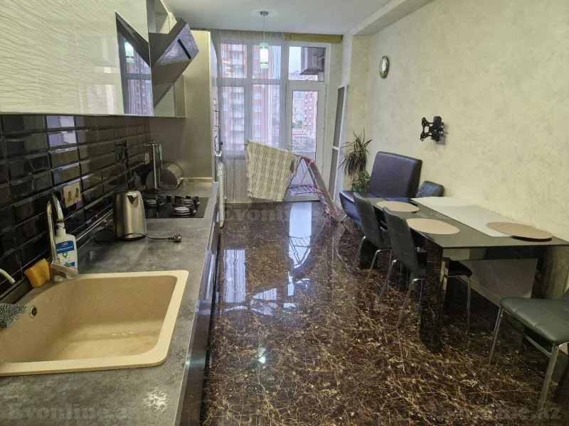 Kirayə verilir 4 otaqlı Mənzil Yeni tikili 180 m² Nəsimi r. - şəkil 11