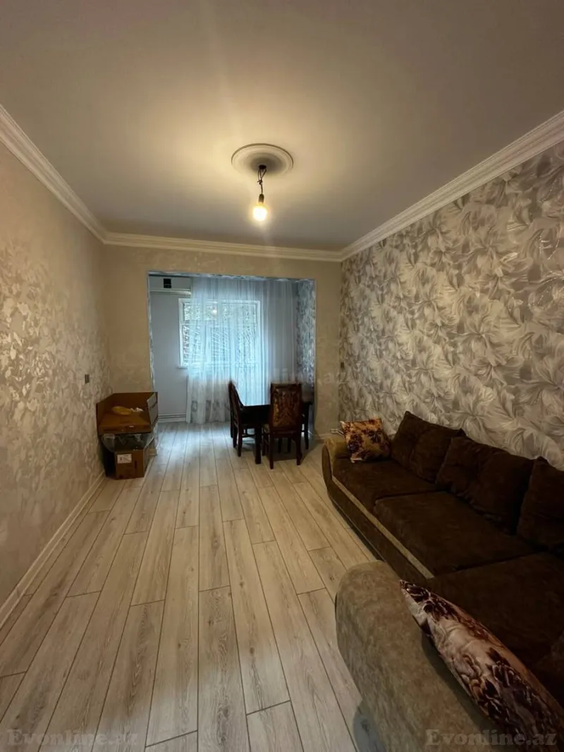 Kirayə verilir 2 otaqlı Mənzil Köhnə tikili 50 m² Memar Əcəmi m. - şəkil 2