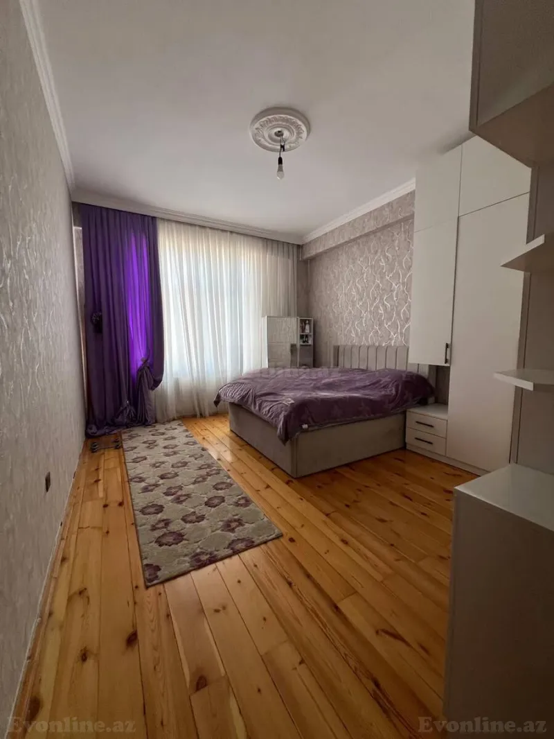 Kirayə verilir 2 otaqlı Mənzil Yeni tikili 95 m² Həzi Aslanov m. - şəkil 3