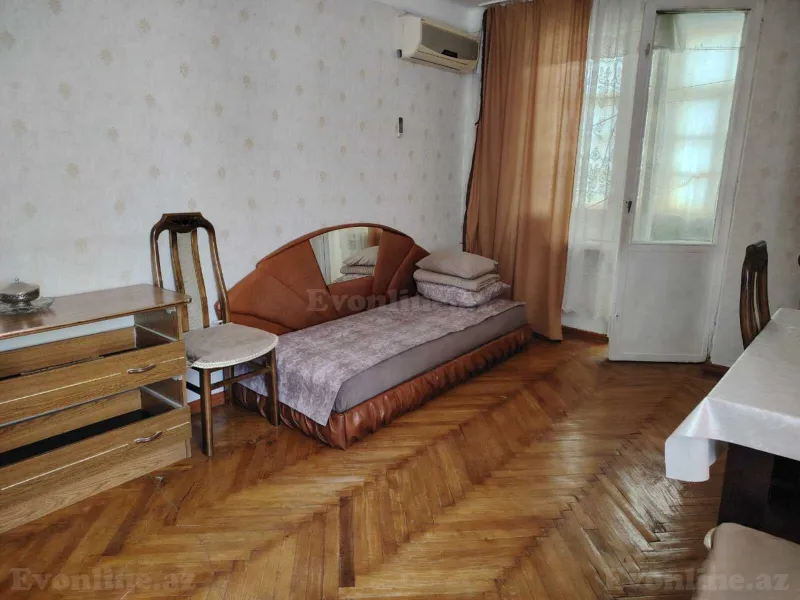Kirayə verilir 1 otaqlı Mənzil Köhnə tikili 35 m² Elmlər Akademiyası m. - şəkil 7