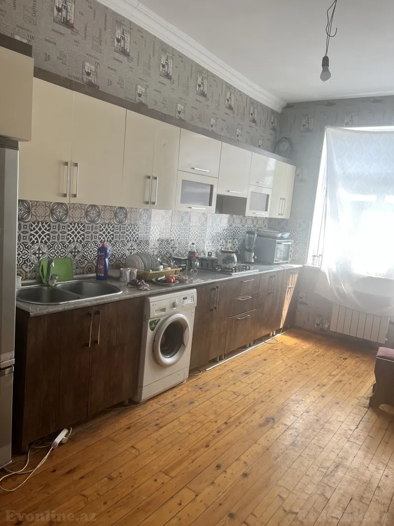 Kirayə verilir 2 otaqlı Mənzil Yeni tikili 90 m² Q.Qarayev pr. - şəkil 4