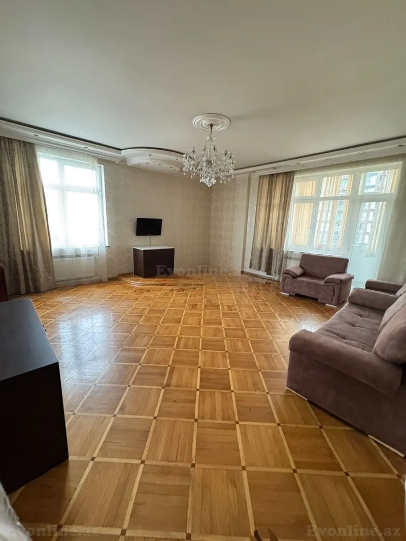 Kirayə verilir 2 otaqlı Mənzil Yeni tikili 105 m² Nəsimi r. - şəkil 5
