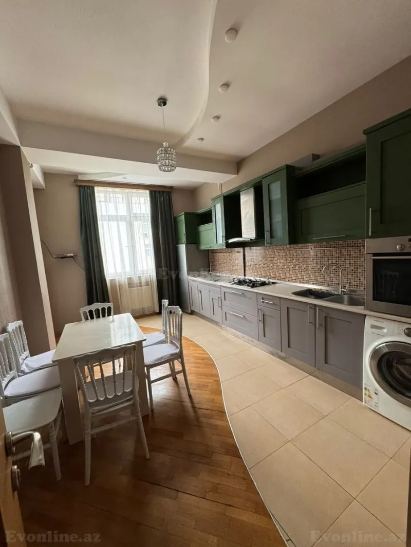 Kirayə verilir 2 otaqlı Mənzil Yeni tikili 105 m² Nəsimi r. - şəkil 7