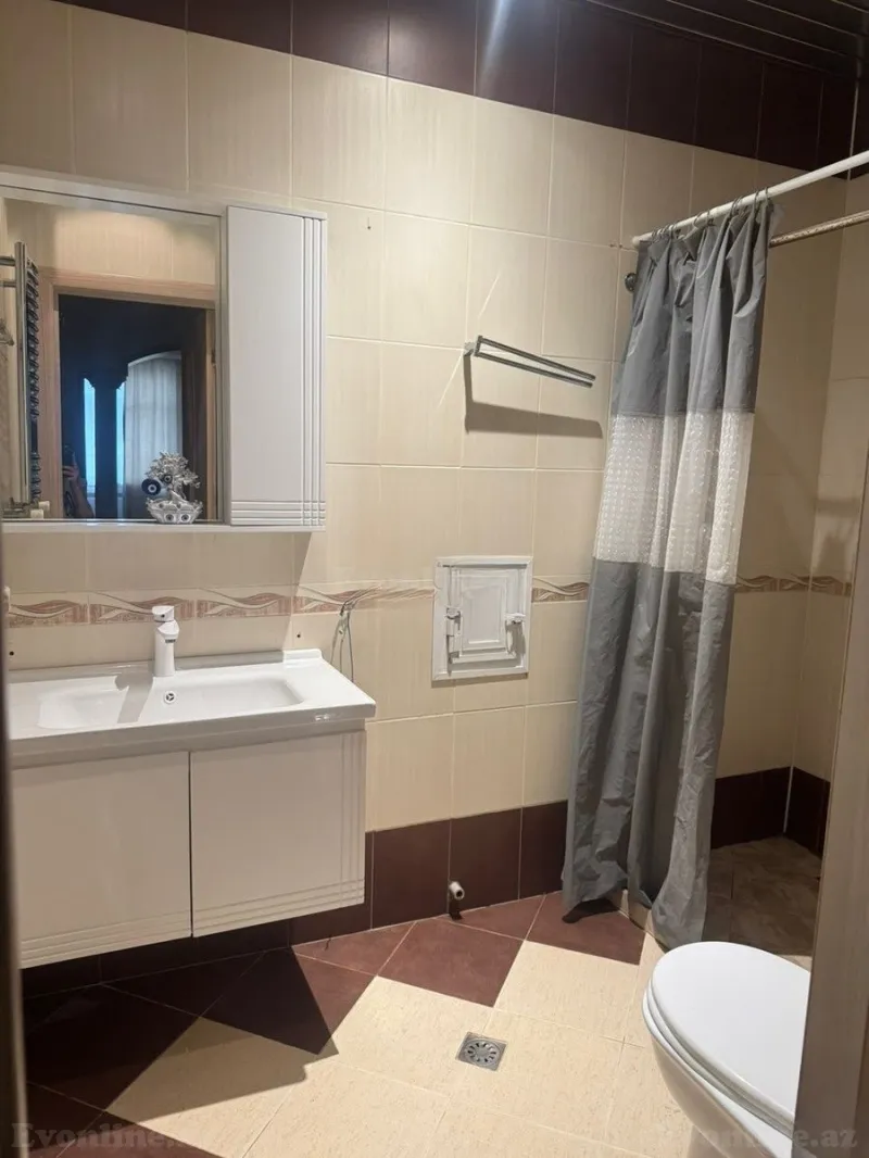 Kirayə verilir 2 otaqlı Mənzil Yeni tikili 105 m² Nəsimi r. - şəkil 13