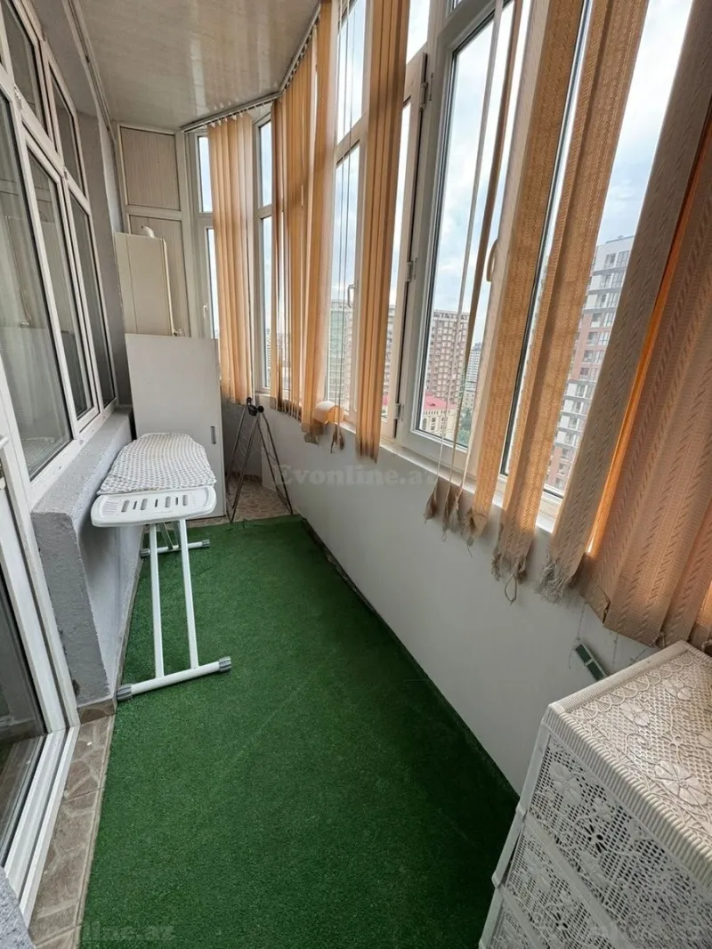 Kirayə verilir 2 otaqlı Mənzil Yeni tikili 105 m² Nəsimi r. - şəkil 16