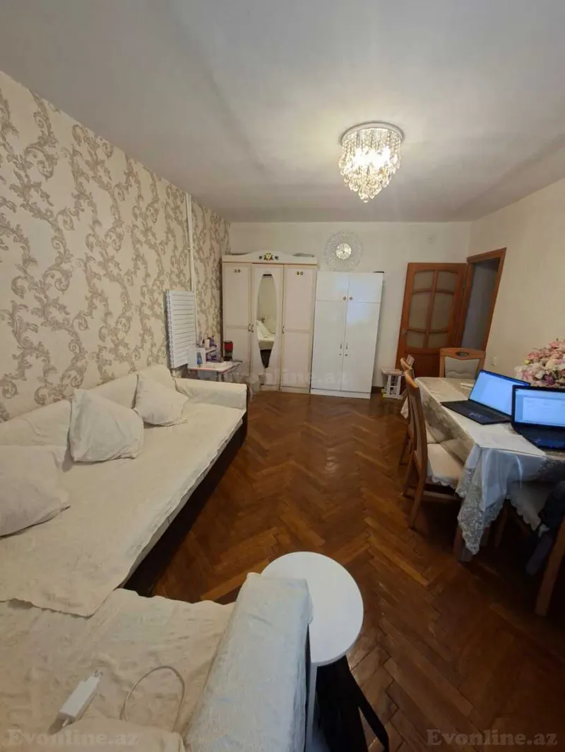 Satılır 2 otaqlı Mənzil Köhnə tikili 55 m² Neftçilər m. - şəkil 6