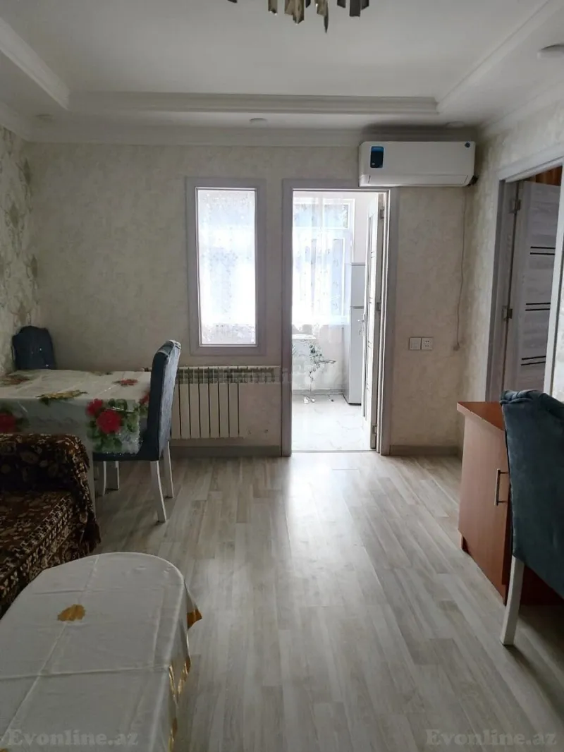 Kirayə verilir 2 otaqlı Mənzil Köhnə tikili 50 m² Həzi Aslanov m. - şəkil 2